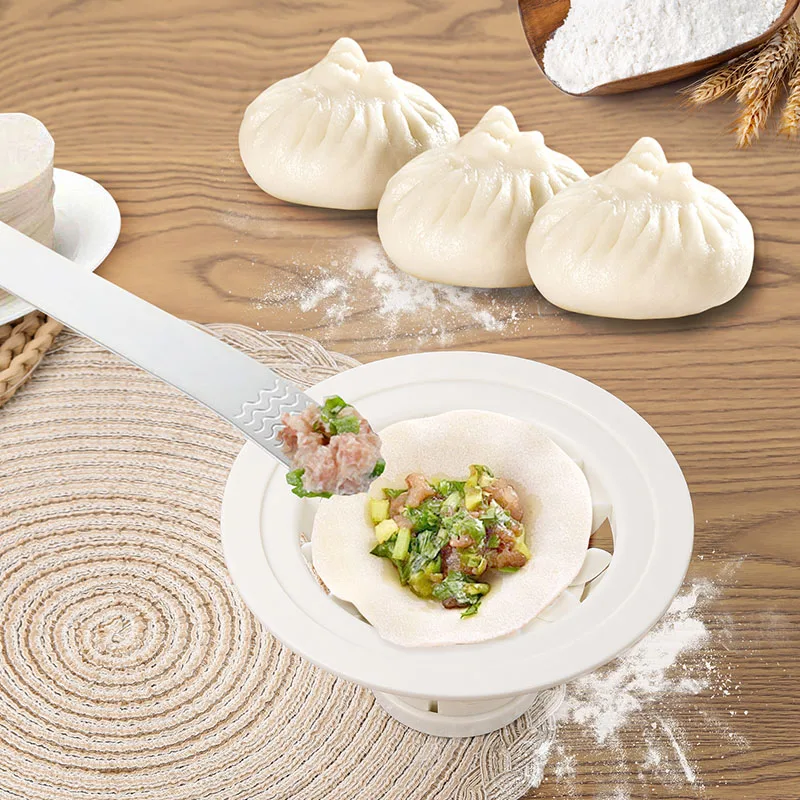 Kitchen Gadgets Dumpling Maker - Hot Chinese Baozi Mold DIY Pastry