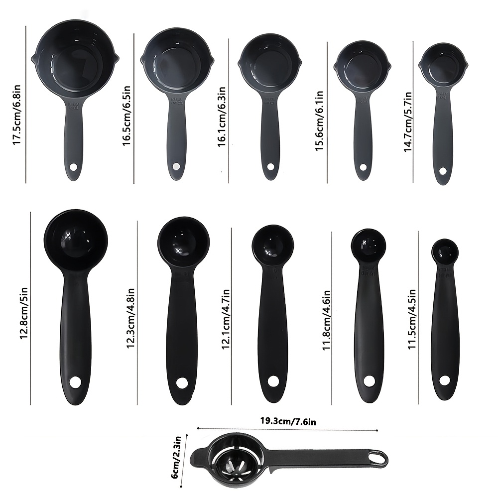 11pcs Plastic Measuring Cups&E - Egg Separator Tool review and price