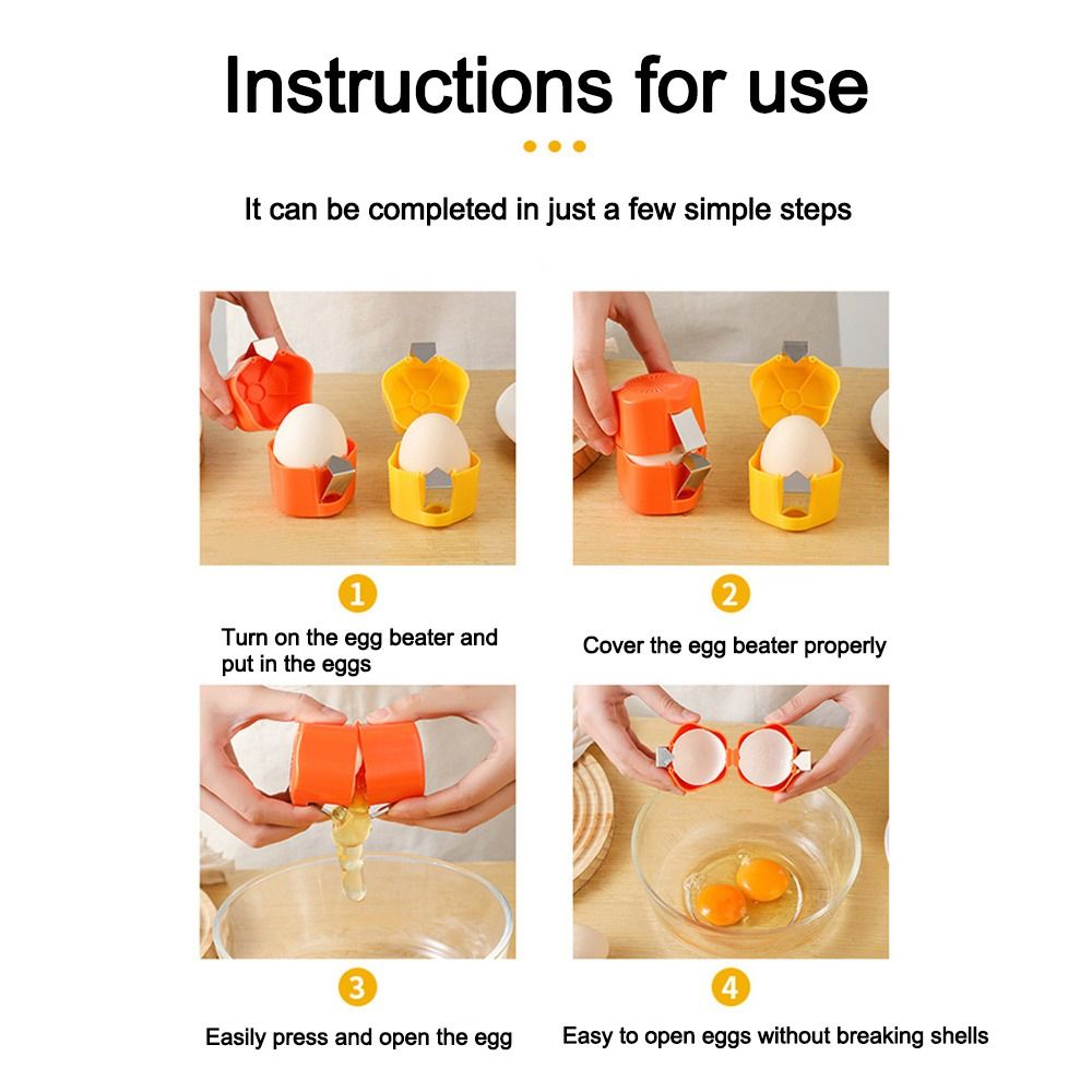 Creative Cute Egg Shell Opener - Egg Separator Tool review and price