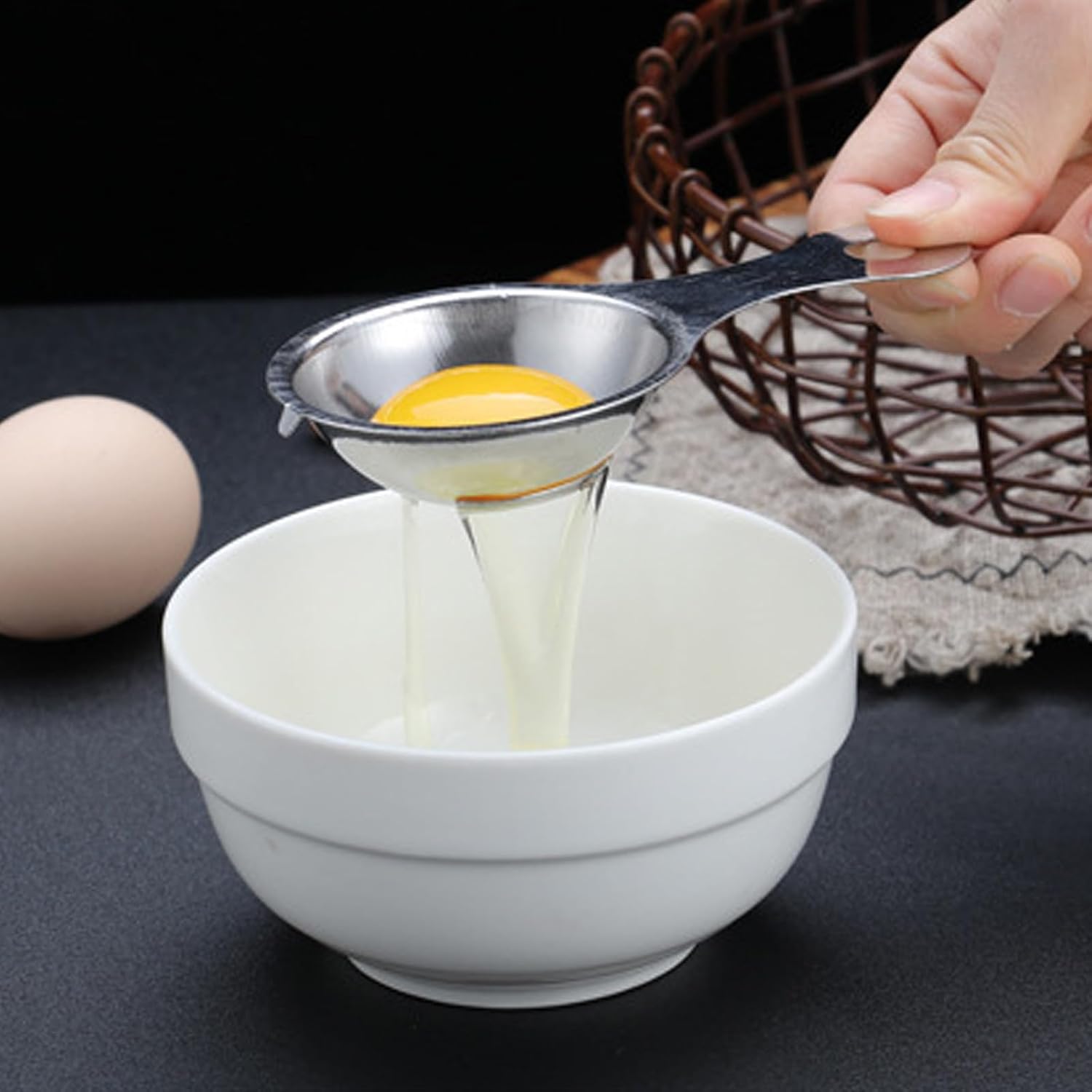 Stainless Steel  Egg Separator - Egg Separator Tool review and price