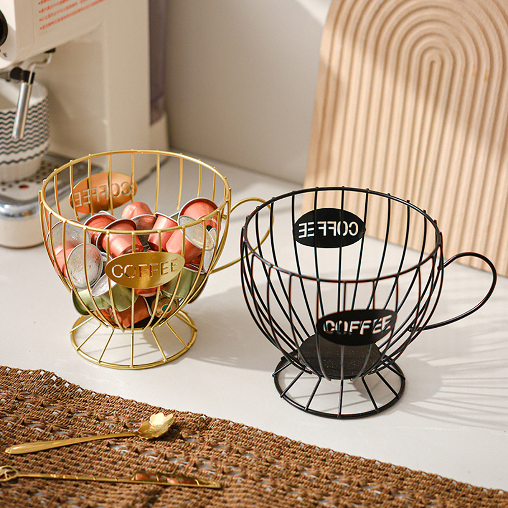 Metal Coffee Capsule Holder La - Kitchen Gadgets Organizer review and price